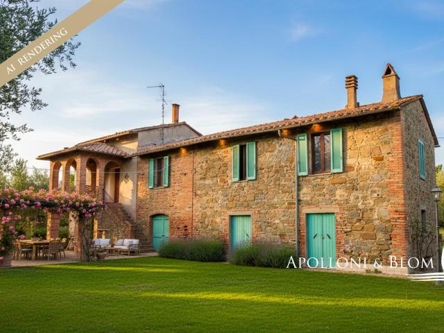 Casale da ristrutturare con loggia, Città della Pieve – Umbr. 199m² Città della Pieve