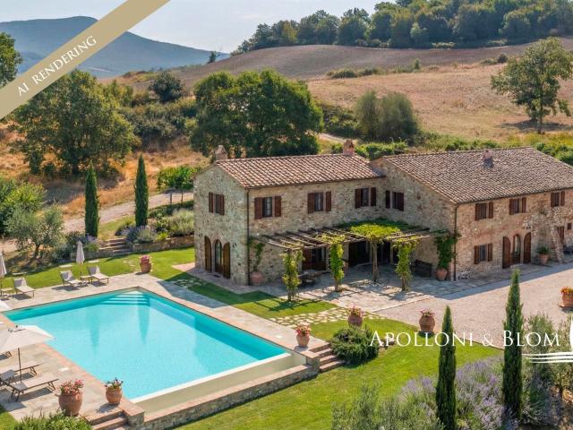 Casale Le Stelle da ristrutturare, Val d’Orcia Toscana 600m² Radicofani