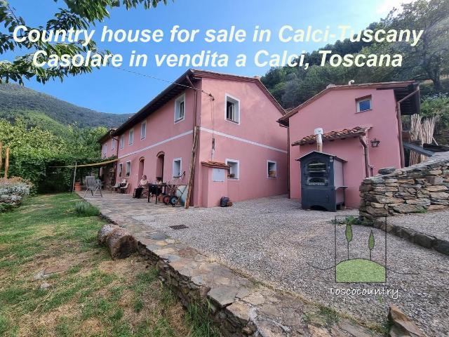Casale toscano con vista panoramica, in vendita a Calci, Tos. 190m² Calci