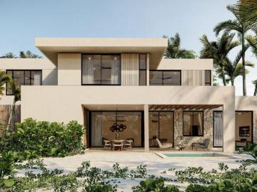 Casas de 3 rec?maras en Sisal, Yucat?n con piscina