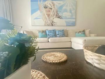 Casas de playa en alquiler en río hato | se alquila apartamento de playa amoblado en nikki beach, rio hato 2 recámaras por usd 1500.00