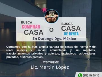 CASAS EN VENTA EN DURANGO DGO MEXICO