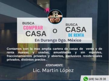 CASAS EN VENTA EN DURANGO DGO MEXICO