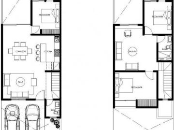 CASAS NUEVAS EN PREVENTA CON RECAMARA EN PLANTA BAJA U BAÑO COMPLETO