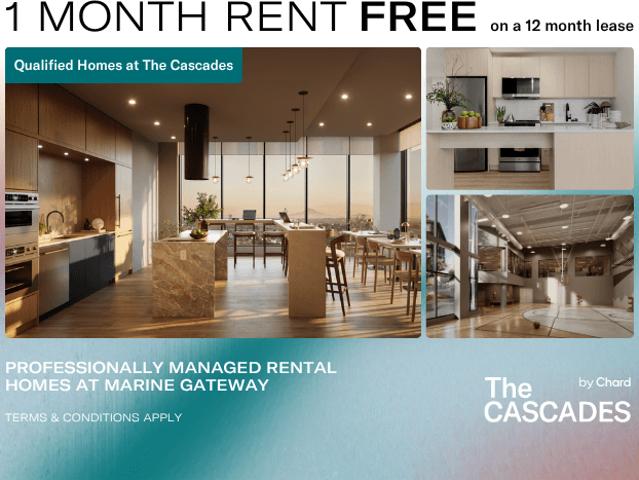 Cascades Below Market 1 Bedroom Apartment for Rent at 8433 Ash St, Vancouver, BC V6P None Marpole