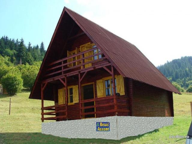 Case de vacanta din lemn, Case si cabane din lemn si pe structura