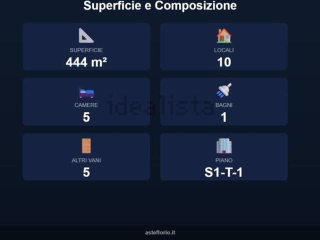 Case e ville in vendita di 444 m² in Via Colonnello Giovanni Conte