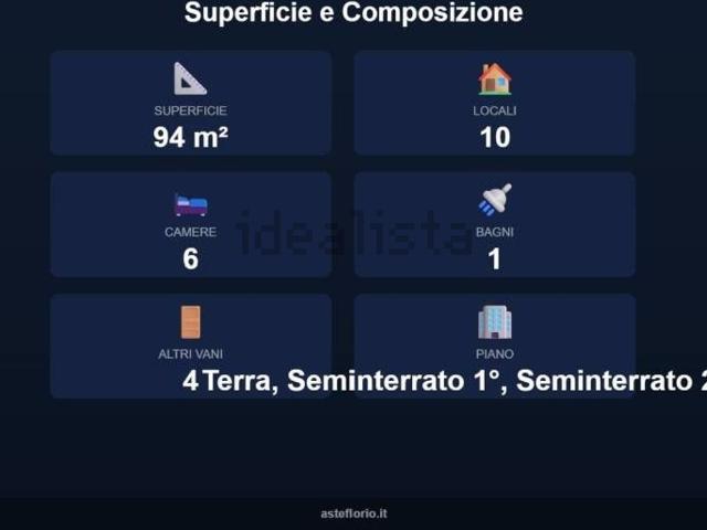 Case e ville in vendita di 94 m² in Via Cosmi, 10