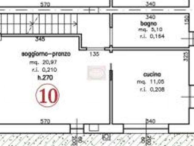 CASE FINALI VSC496a10: villetta a schiera angolare, NUOVA