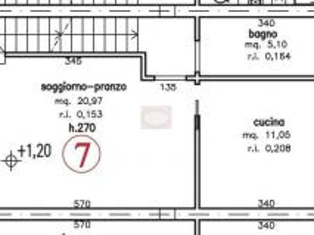 CASE FINALI VSC496a7: villetta a schiera centrale, NUOVA