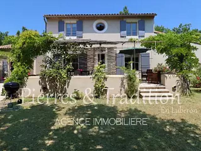 Caseneuve 84750 Achat / Vente maison 6 pièces t6 piscine
