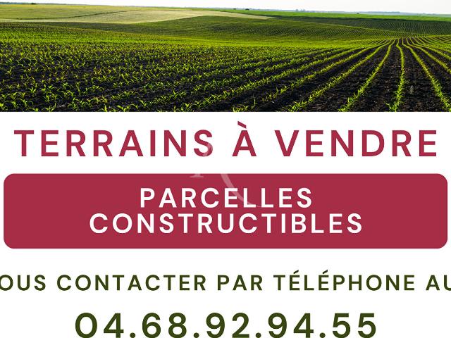 Cases de Pène Vente Terrain 66