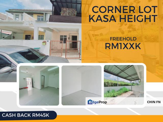 Cash Back RM45K Corner Below Value 20% Kasa Height Alor Gajah