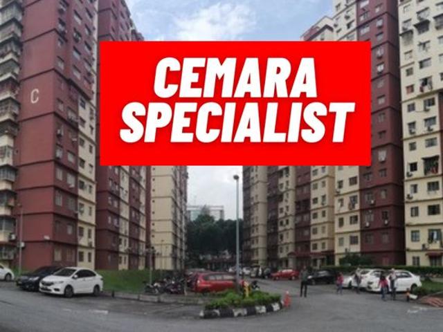 CashBackFullLoan Cemara Apartment Cheras LRT walking Bayu Tasik