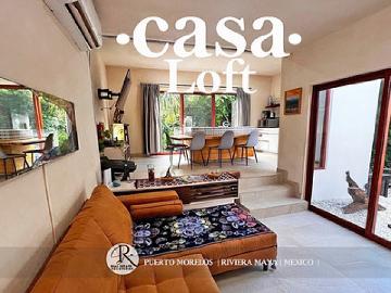 Casita Boutique Esquina residencial Privado Puerto Morelos