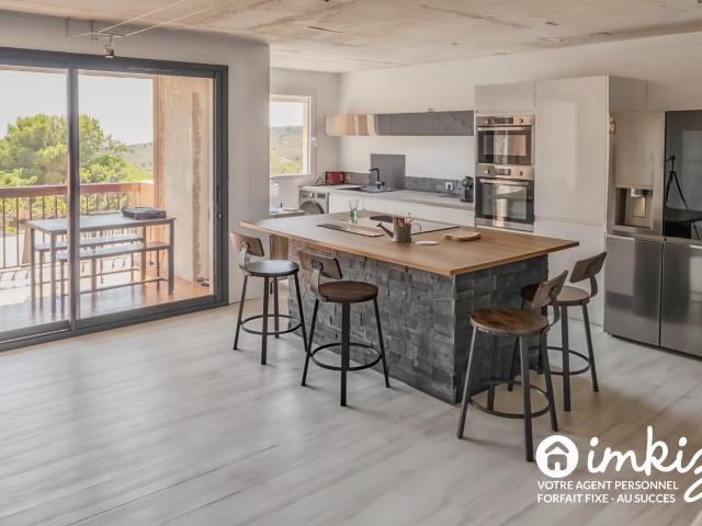Cassis Vue Mer T2/T3 70m² Piscine 2 Garages