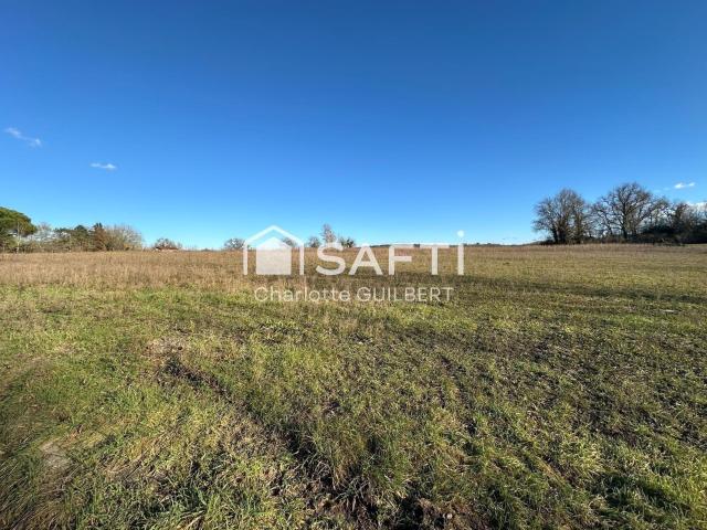 Caubeyres Vente Terrain 47