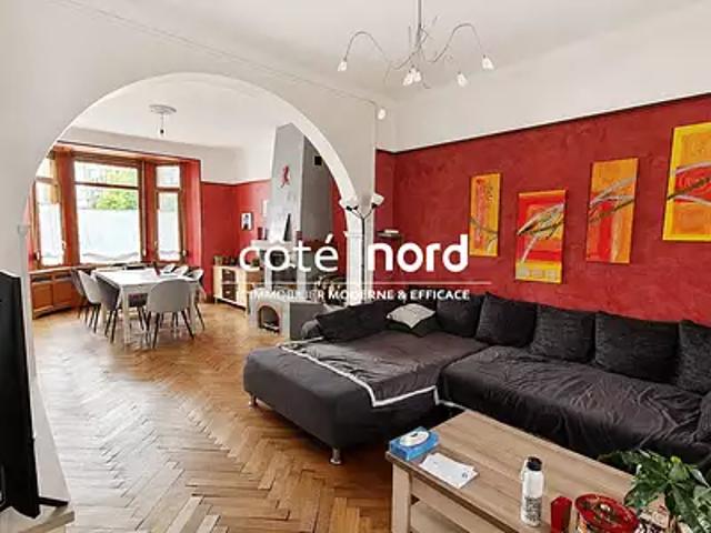 Caudry 59540 Achat / Vente maison 8 pièces t8 terrasse parking