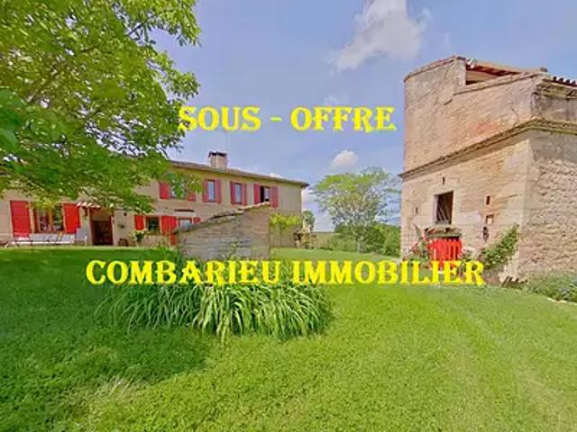 Caussade 82300 Achat / Vente maison 9 pièces t9 au dernier étage cave