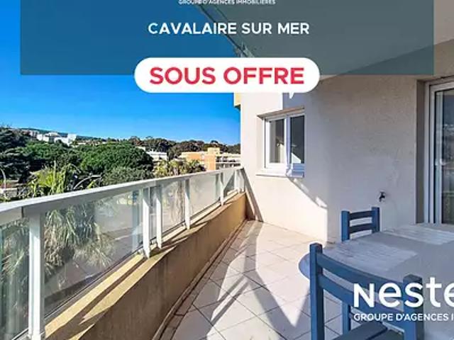 Cavalaire sur Mer 83240 Achat / Vente appartement 2 pièces t2 terrasse cave