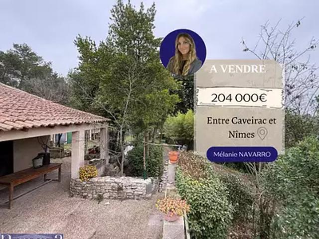 Caveirac 30820 Achat / Vente maison 3 pièces t3