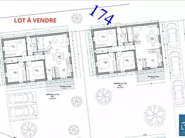 Caveirac 30820 Achat / Vente maison 4 pièces t4