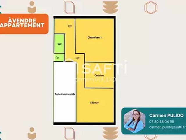 Cavignac 33620 Achat / Vente appartement 3 pièces t3