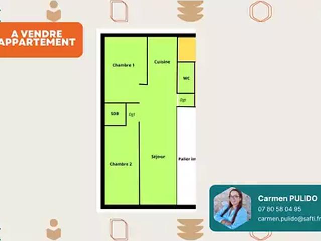 Cavignac 33620 Achat / Vente appartement 3 pièces t3
