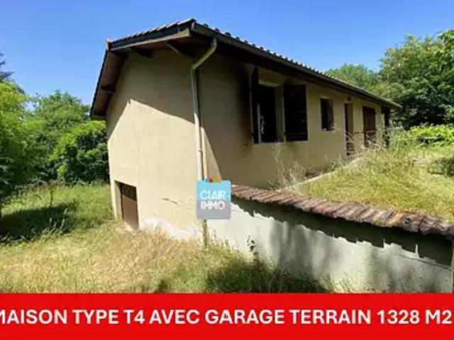 Cazaubon 32150 Achat / Vente maison 4 pièces t4 terrasse