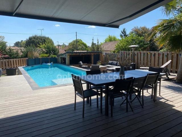 Cazaux 33260 – Maison Contemporaine – 5 Suites Parentales. 210m² La Teste de Buch