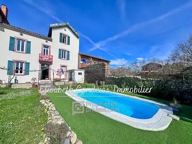 Cazères 31220 Achat / Vente maison 5 pièces t5 piscine cave
