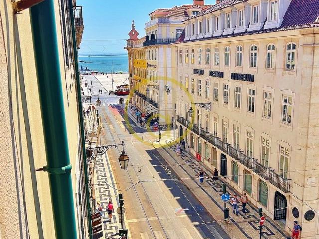 CENTRO LISBOA / BAIXA CHIADO apart. T1+1 com vista rio Tejo Lisboa › Santa Maria Maior