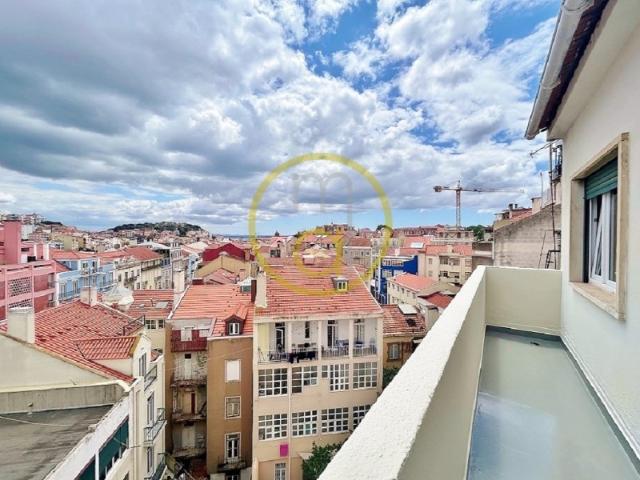 CENTRO LISBOA / CAMPO MÁRTIRES PÁTRIA apt. T+1 panorâmico