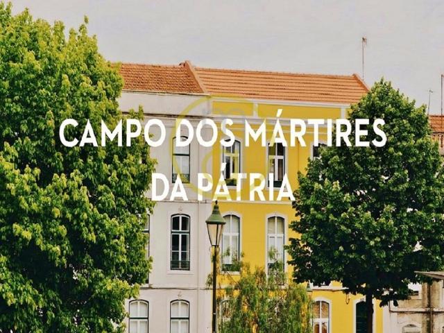 CENTRO LISBOA / CAMPO MÁRTIRES PÁTRIA apt. T1 panorâmico Lisboa › Arroios