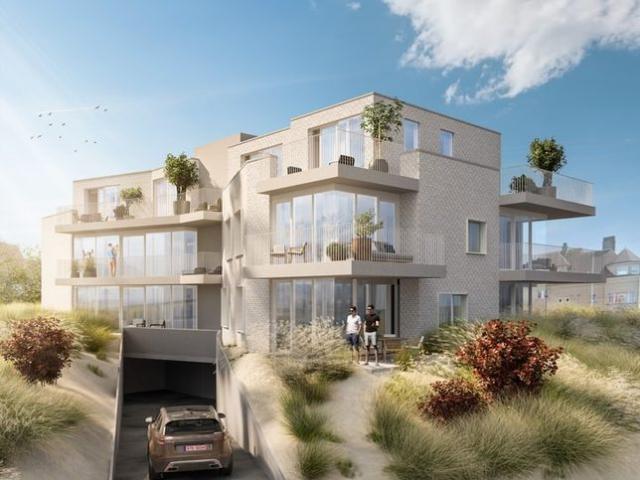 Centraal gelegen nieuwbouwproject te Koksijde om de hoek.
