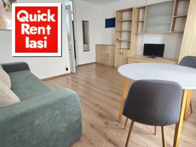 Central – Gara apartament 1 camera modern de inchiriat Iasi
