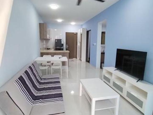 Central Parktampoi skudia JB town 2 bed 1bath fully furnish