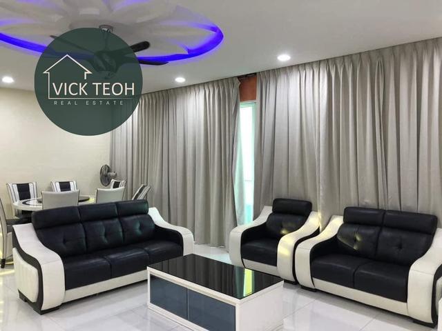 Central Park 2600sf Fully furnished Renovated Batu Lancang Jelutong