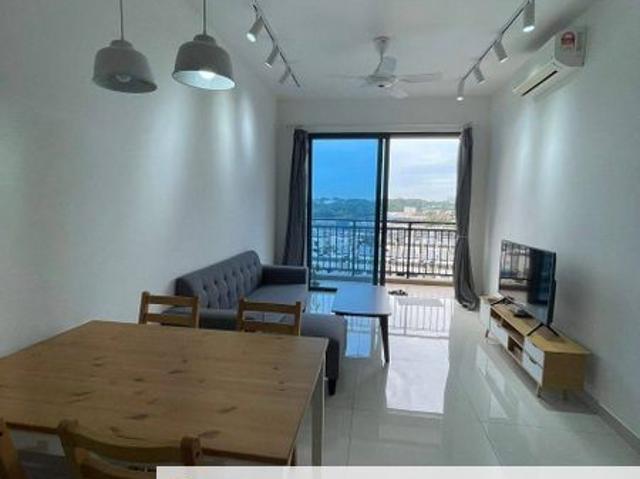 Central Park Apartment, Tampoi, 1 plus 1 bedrooms, Fully furnished