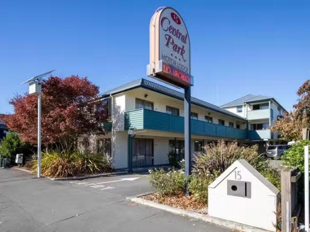 Central Park Motor Lodge, Riccarton, NZ 8011 Hotels Motels L.