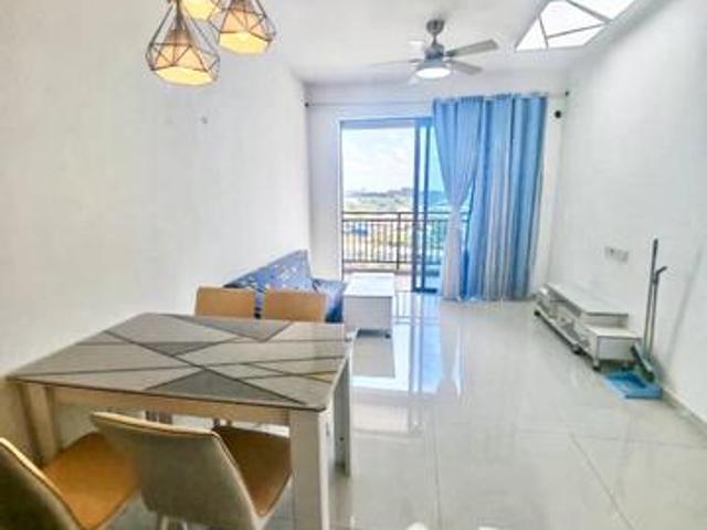Central Park Tampoi Bukit Indah Skudai BBU 3 Bed unit Fully Furnish
