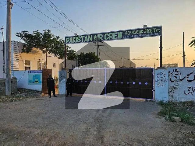 Centrally Located Prime Location Residential Plot In Pakistan Air Crew Cooperative Housing Society Is Available For Sale