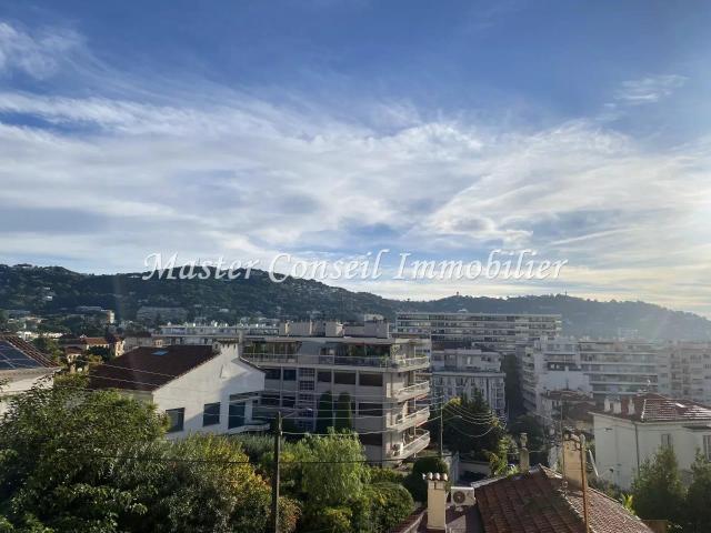 Centre Cannes 3P 65M² + Vue et Terrasse Sud 65m² Le Cannet