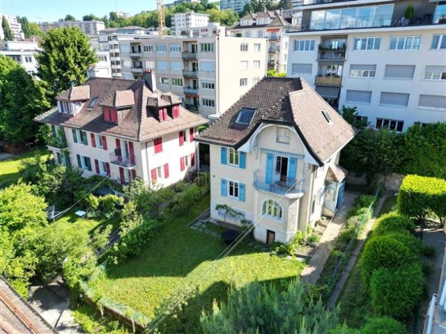 Centre de Lausanne Freistehende Villa mit 6.5 Zimmern