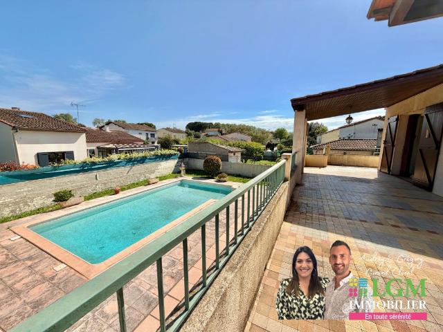 Centre Saint Jean de Védas – Maison 175 m² + T2 indépendant + piscine + immense garage