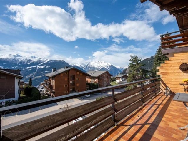 Centre Verbier 126 m², Balkon, Garage und grosses Potenzial