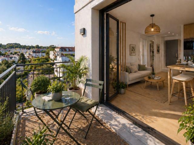 Centre ville – 2 pièces avec balcon – Exposition Sud Ouest – 1er étage 2 pièces, 50 m²