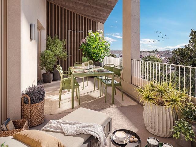CENTRE VILLE: 2 PIÈCES LUMINEUX AVEC BALCON ET PARKING 2 pièces, 41 m²