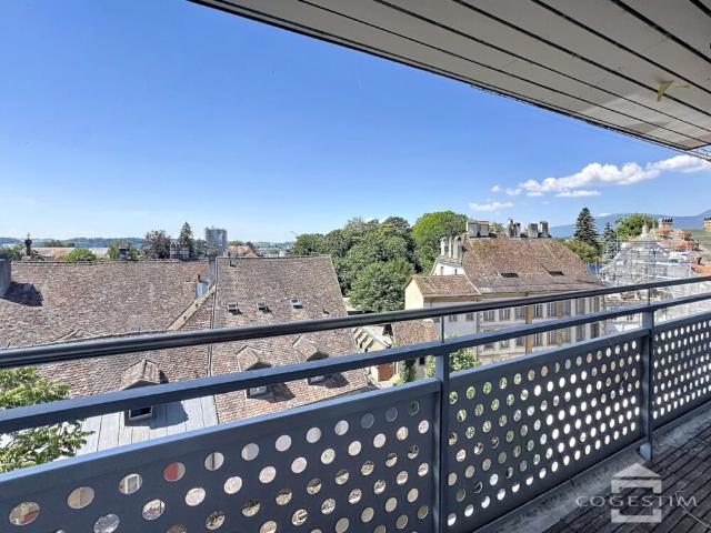 Centre ville d’Yverdon, joli 4 pièces en duplex
