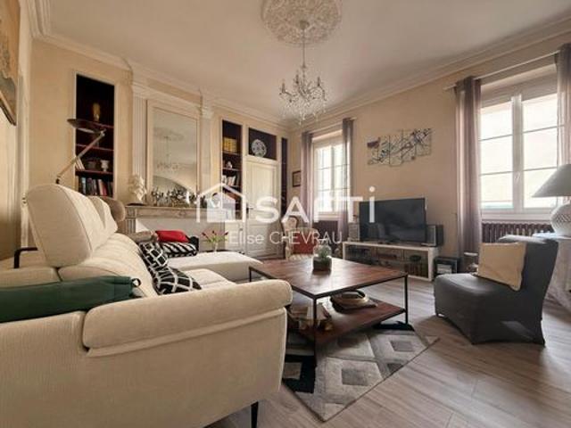 Centre ville de Mâcon – Appartement de charme de 87 m²